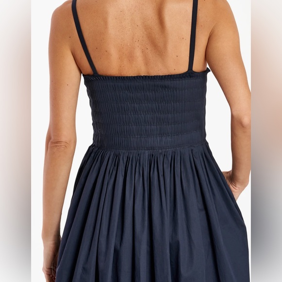 La Ligne Smocked Fit & Flare Dress - Picture 2 of 8